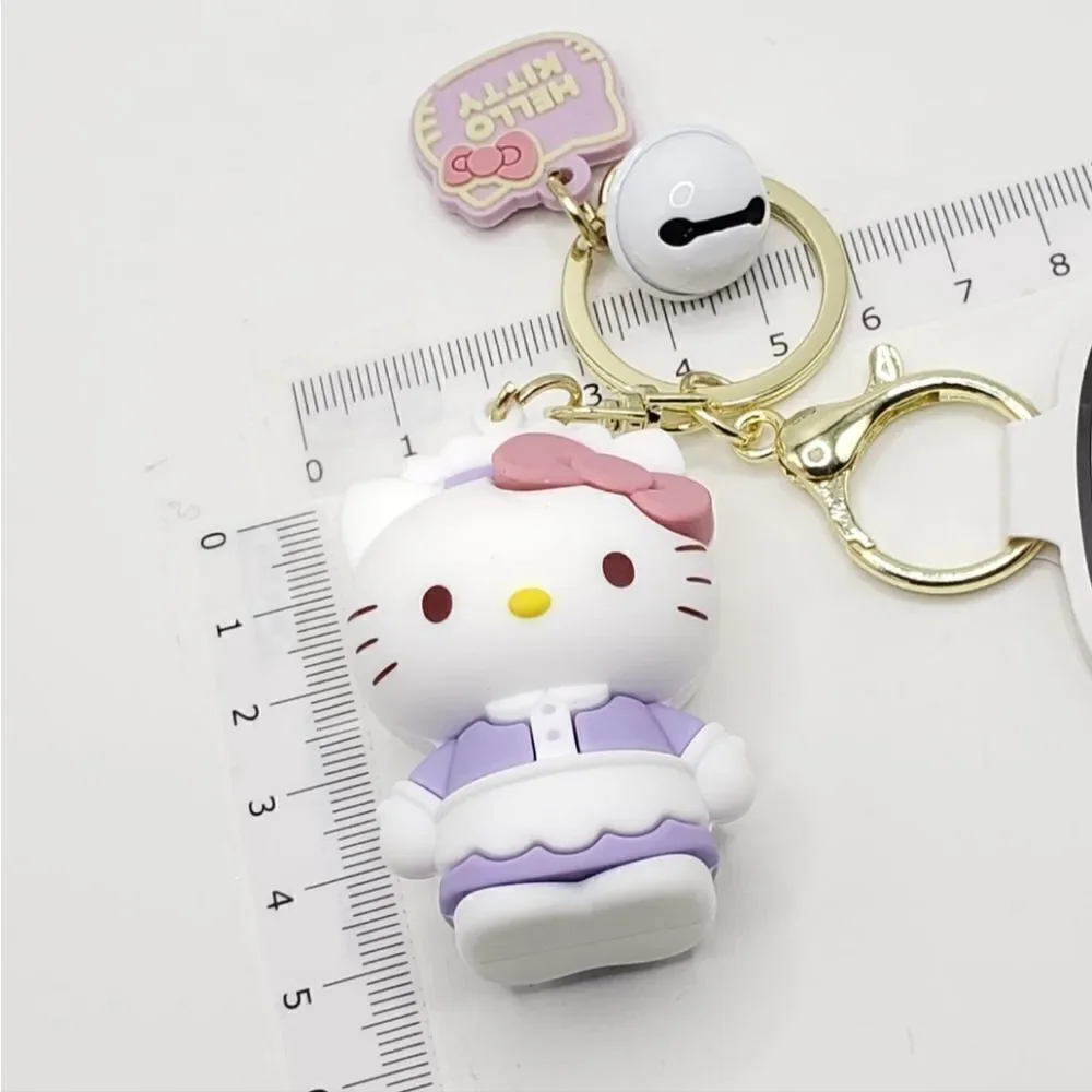 Brand New Hello Kitty Purple Keychain #3 - Picture 4 of 4
